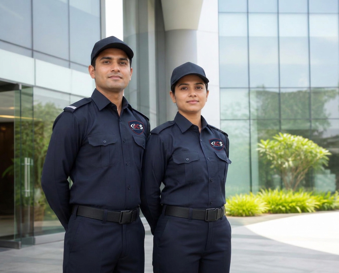 ICS security personnel on corporate duty